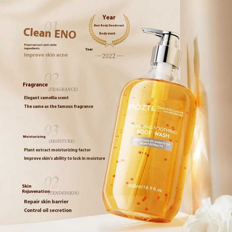 Anti-Acne Body Shower Gel – Clarifying Body Wash for Bacne, Chest Acne & Blemish-Prone Skin