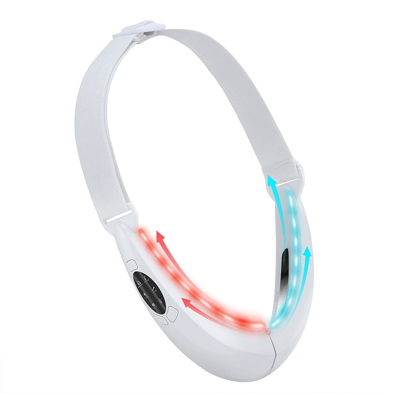 EMS Microcurrent Facial Toning Device — V-Shape Lift, Multi-Color LED & Full Body Use