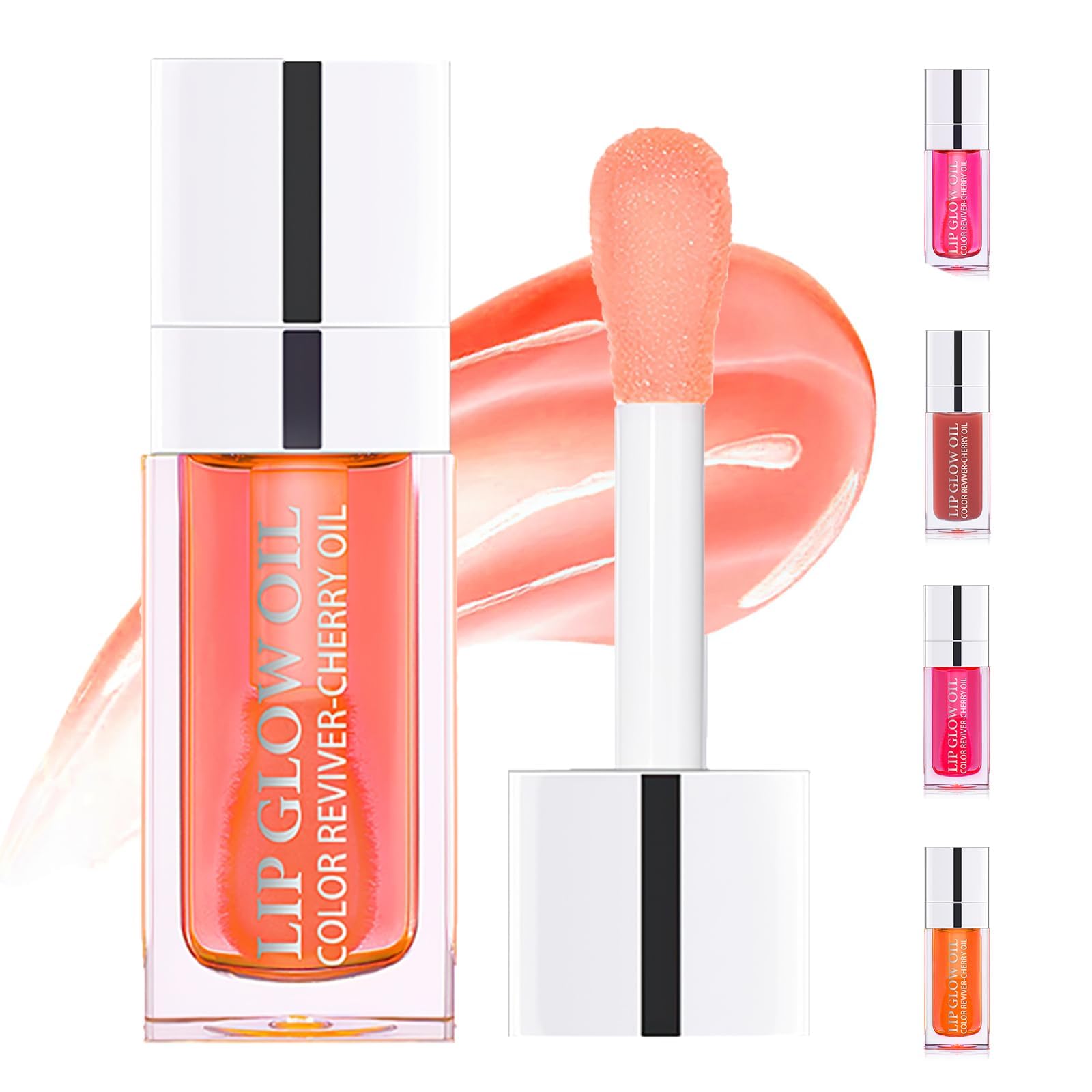 Hydrating Lip Glow Oil – Natural Plumping Lip Gloss for Fuller Lips