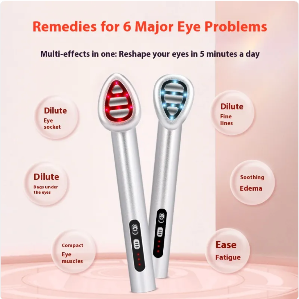 Eye Massager with Heating & Firming Functions