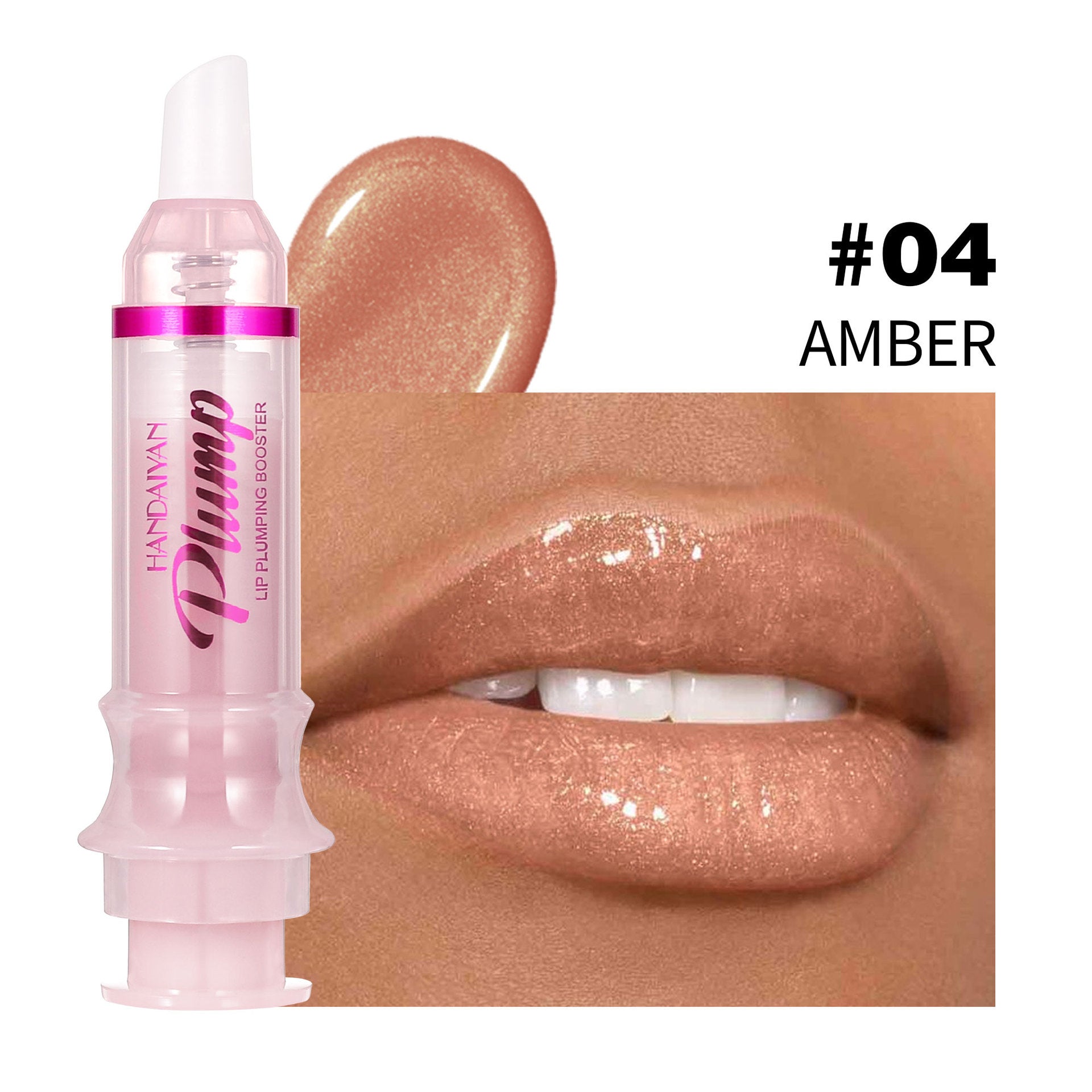 Moisturizing Lip Plumping Gloss — Precision Needle Tip, Vibrant Color & Fuller Lips