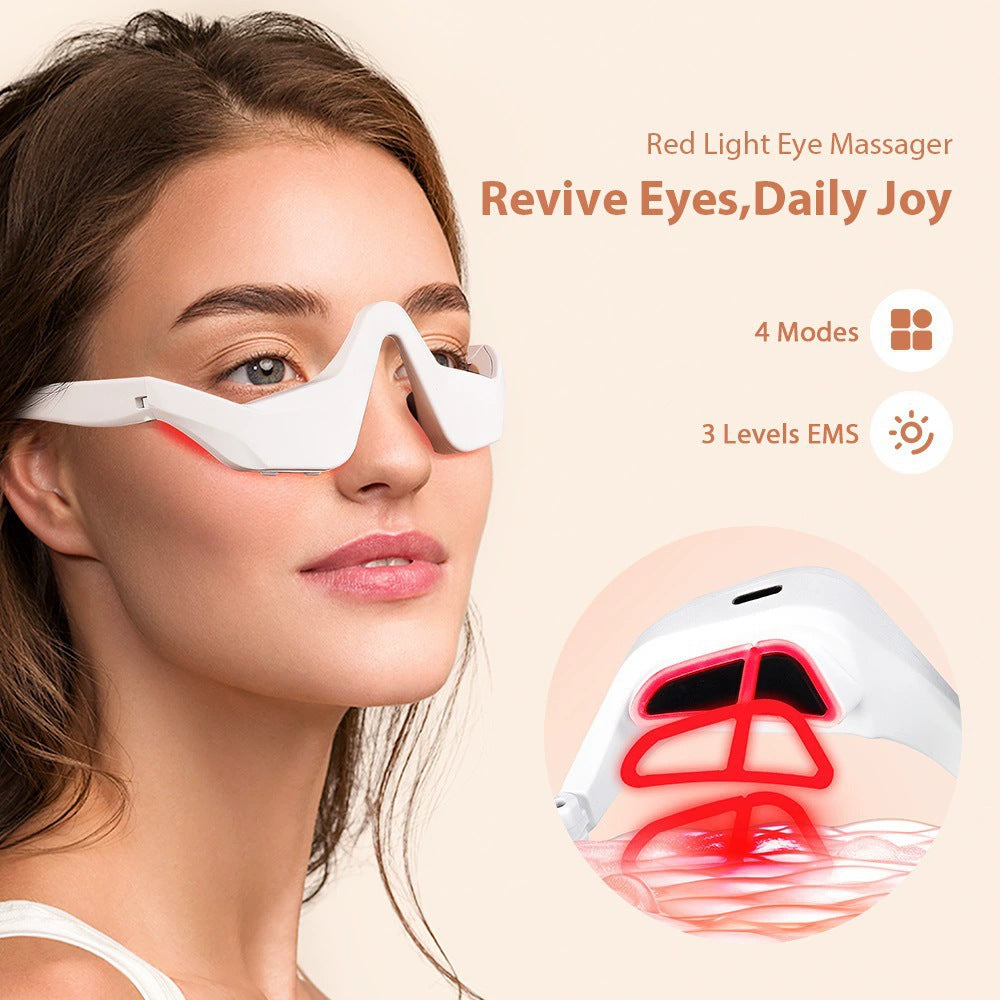 EMS Microcurrent Eye Massager — Depuff, Brighten Dark Circles & Boost Eye Serum Absorption