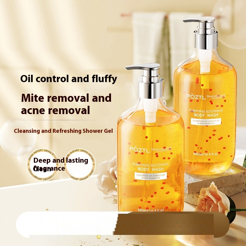 Anti-Acne Body Shower Gel – Clarifying Body Wash for Bacne, Chest Acne & Blemish-Prone Skin