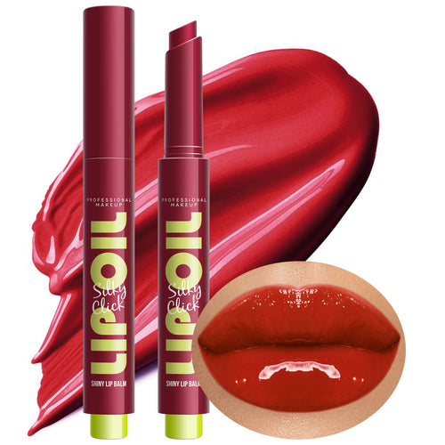 2-in-1 Plumping Lip Gloss & Lip Oil – Moisturizing Anti-Aging Lip Care