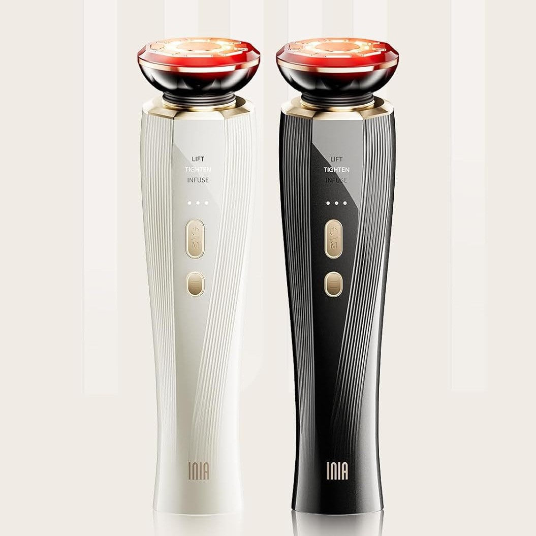 Microcurrent Face Lift Device with Red Light Therapy — Sculpt, Firm & Glow at Home