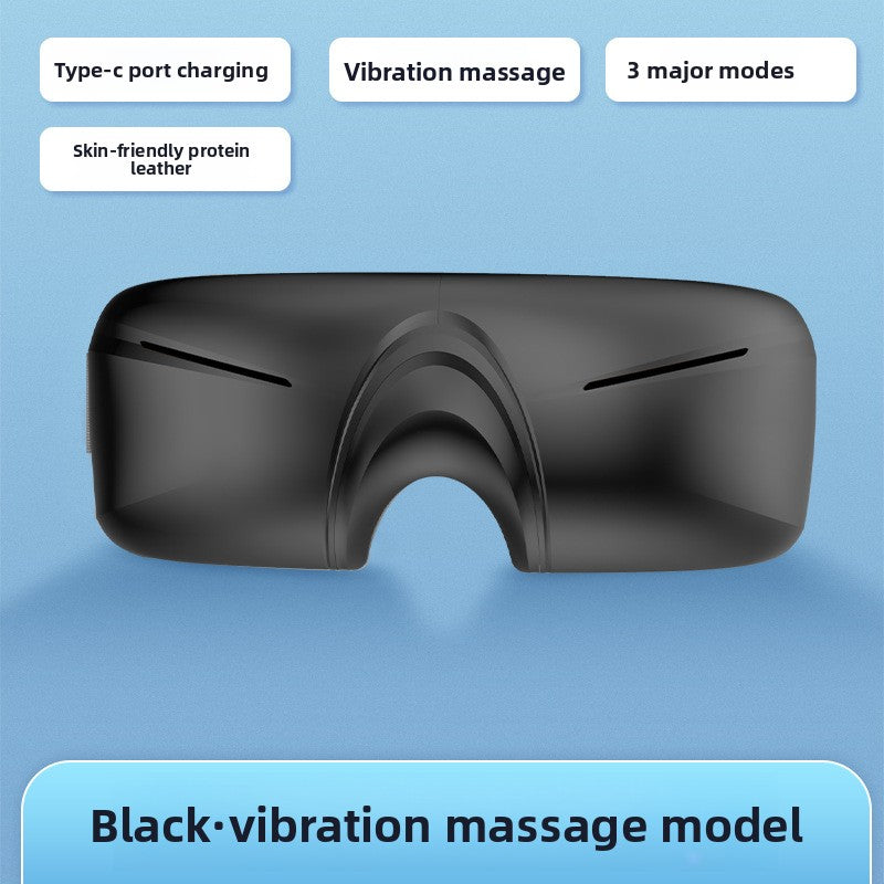 Smart Eye Massager with Heat & Vibration — Depuff, Relieve Strain & Sleep Better