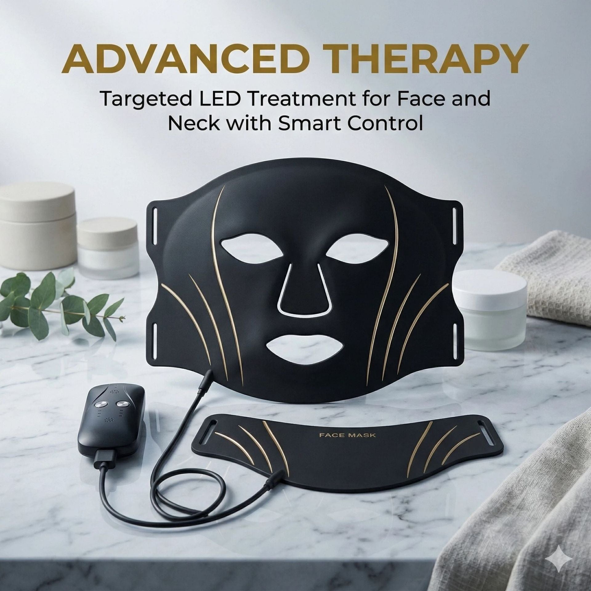 LED Photon Therapy Face Mask — Anti-Aging, Acne & Skin Rejuvenation at Home