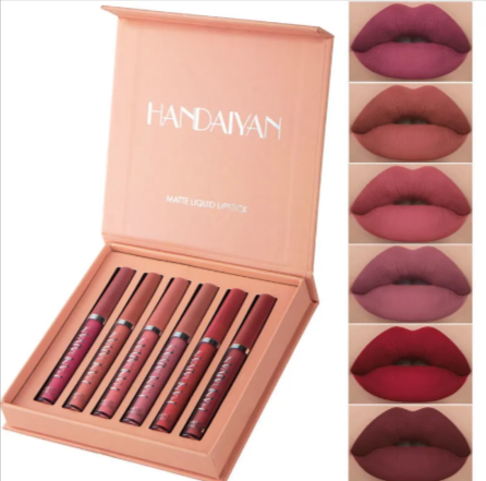 Big Red Matte Lip Gloss Set