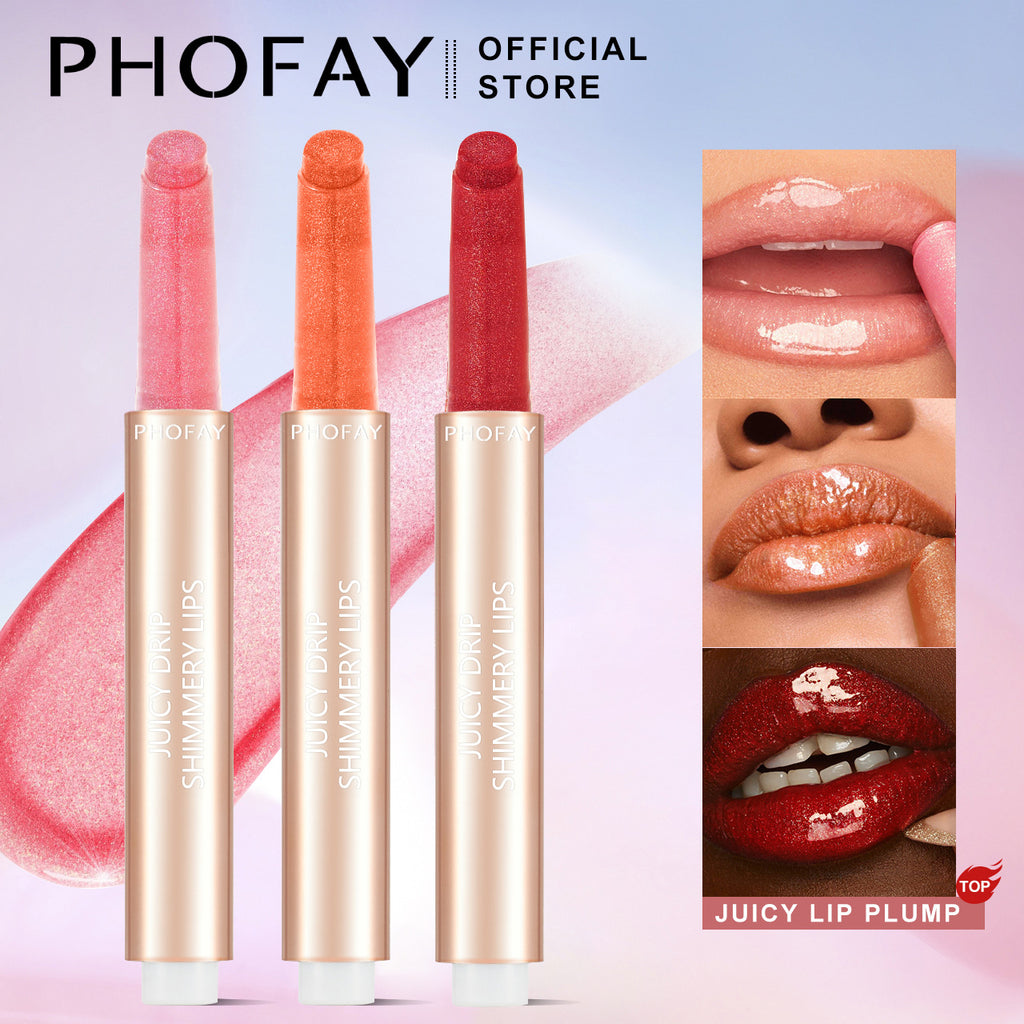 Plumping Lip Gloss with Mirror Finish — Fuller Lips, Glass Shine & All-Day Moisture