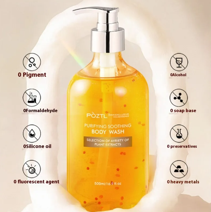 Anti-Acne Body Shower Gel – Clarifying Body Wash for Bacne, Chest Acne & Blemish-Prone Skin