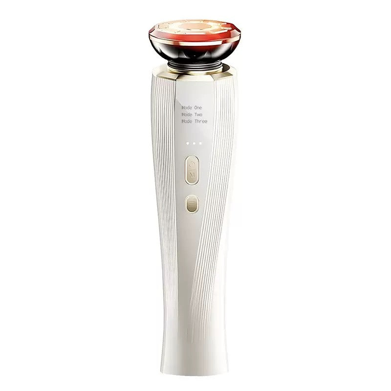 Microcurrent Face Lift Device with Red Light Therapy — Sculpt, Firm & Glow at Home