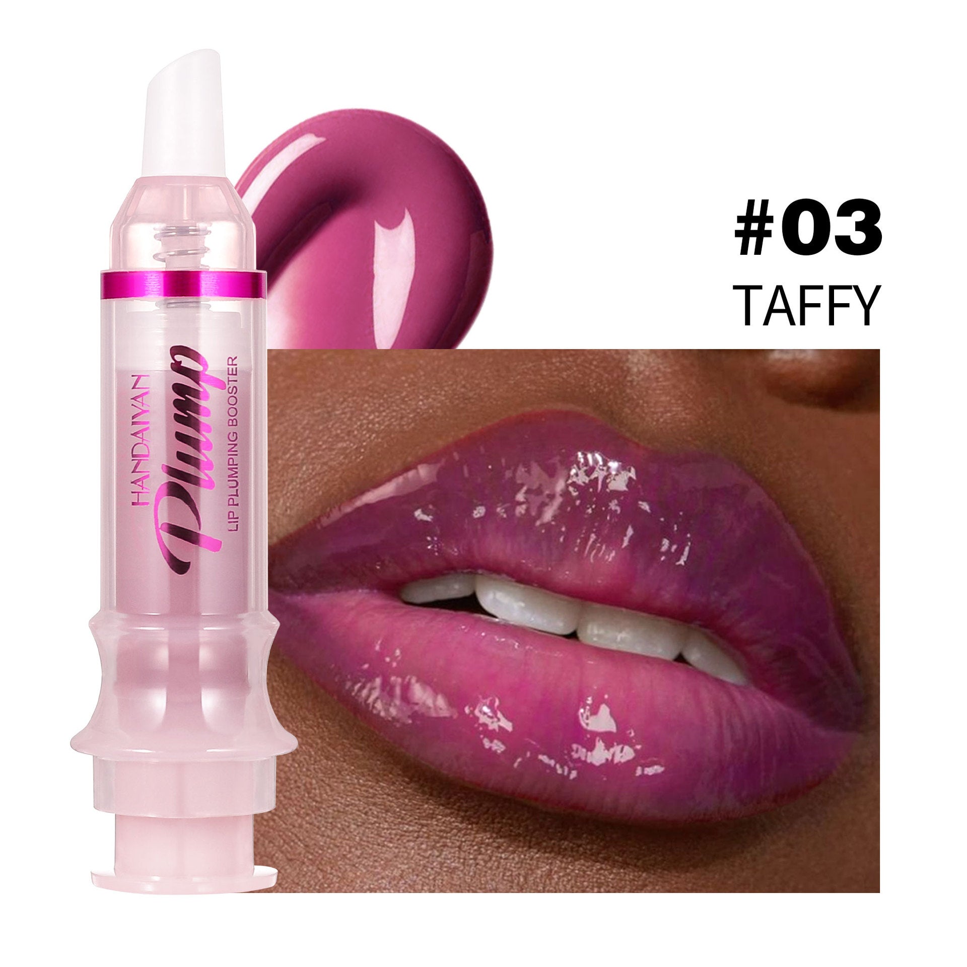 Moisturizing Lip Plumping Gloss — Precision Needle Tip, Vibrant Color & Fuller Lips