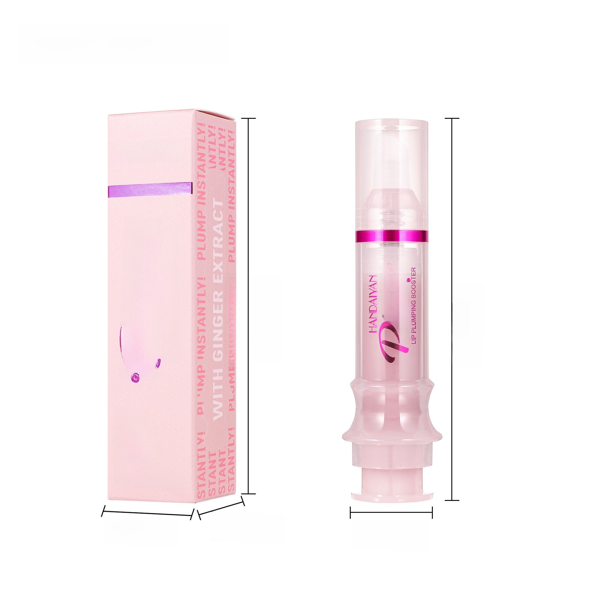 Moisturizing Lip Plumping Gloss — Precision Needle Tip, Vibrant Color & Fuller Lips