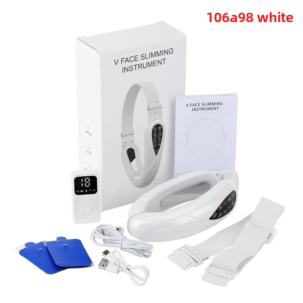 EMS Microcurrent Facial Toning Device — V-Shape Lift, Multi-Color LED & Full Body Use