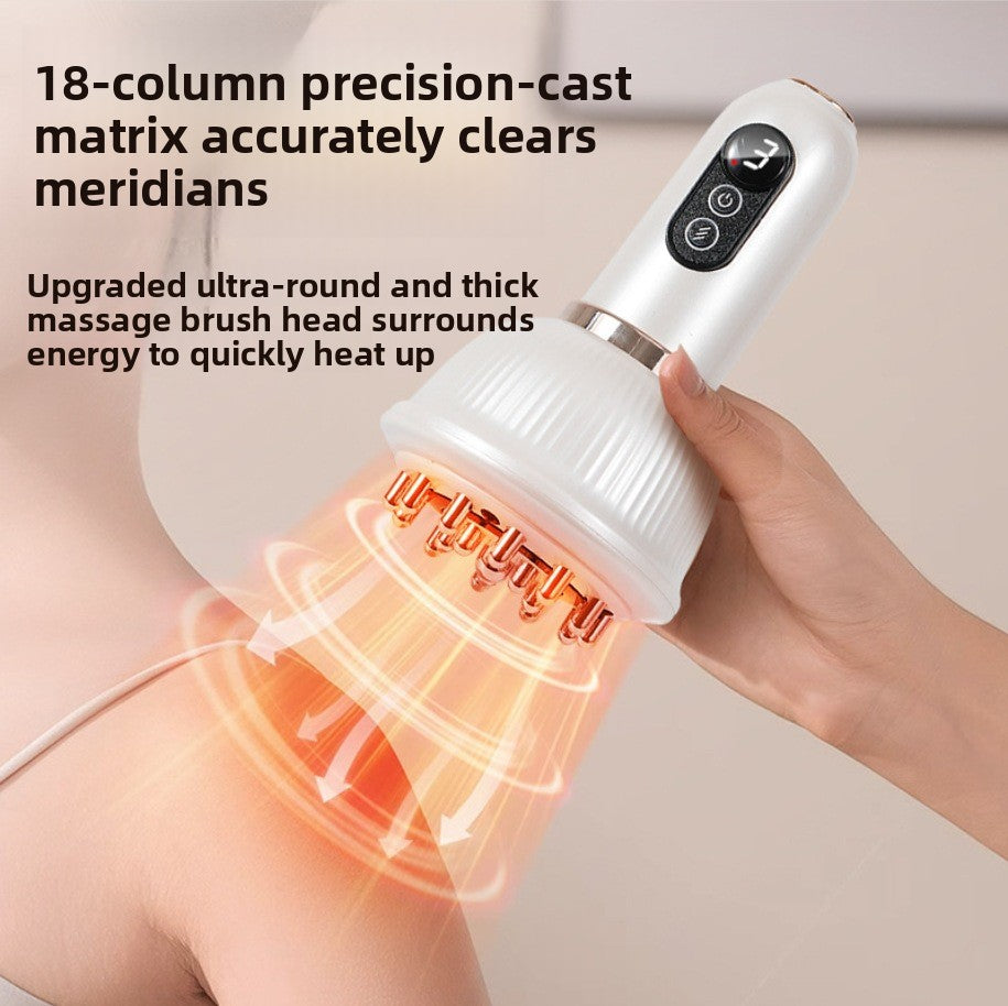 Electric Gua Sha Device with Red Light Therapy — Sculpt, Lift & Depuff at Home