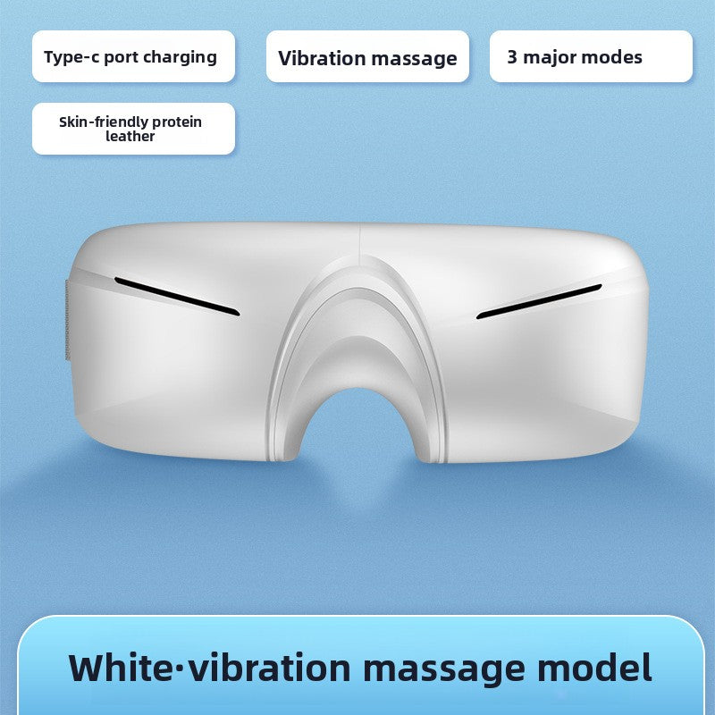 Smart Eye Massager with Heat & Vibration — Depuff, Relieve Strain & Sleep Better