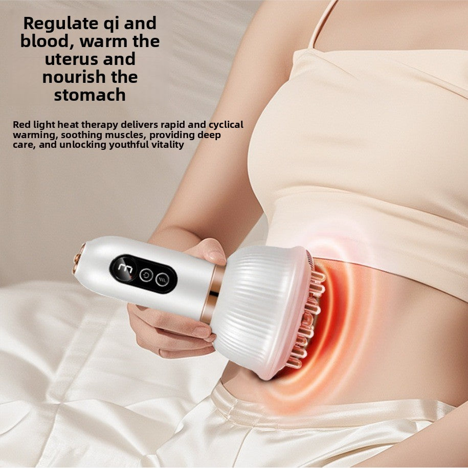 Electric Gua Sha Device with Red Light Therapy — Sculpt, Lift & Depuff at Home